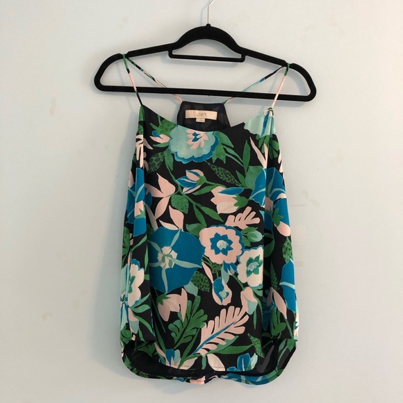 Loft Floral Tank - Picture 3 of 4